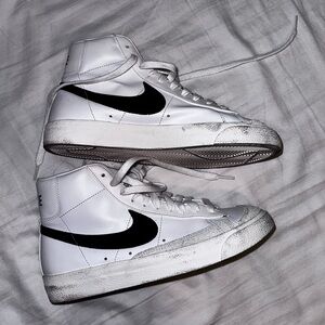 Nike high top blazers